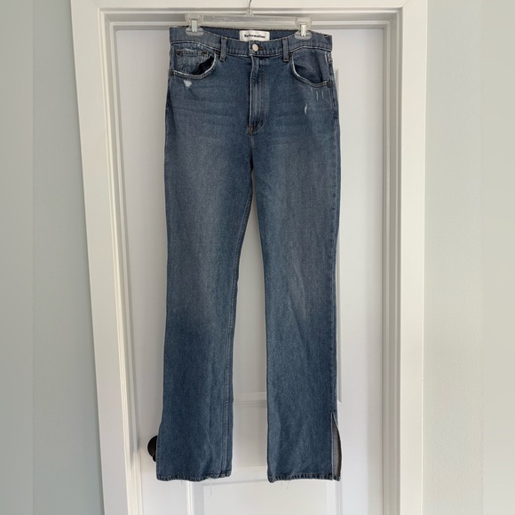Reformation Perri High Rise Straight Leg Jeans size 30 Tall - Picture 2 of 11